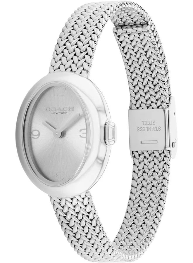 COACH Quartz Movement analog Watch Stainless Steel