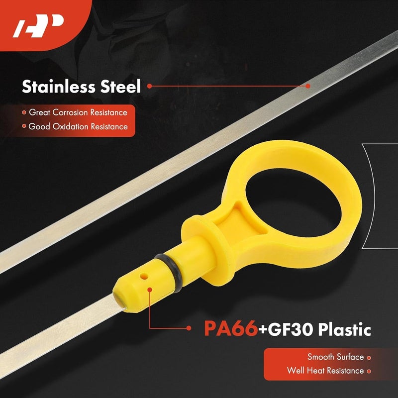 A-Premium Engine Oil Dipstick Dip Stick Compatible with Ford Explorer, Edge, Taurus, Flex, Police Interceptor Sedan Utility & Lincoln Continental, MKS, MKT, MKX, MKZ, Engine Oil Level Dipstick - Image 3