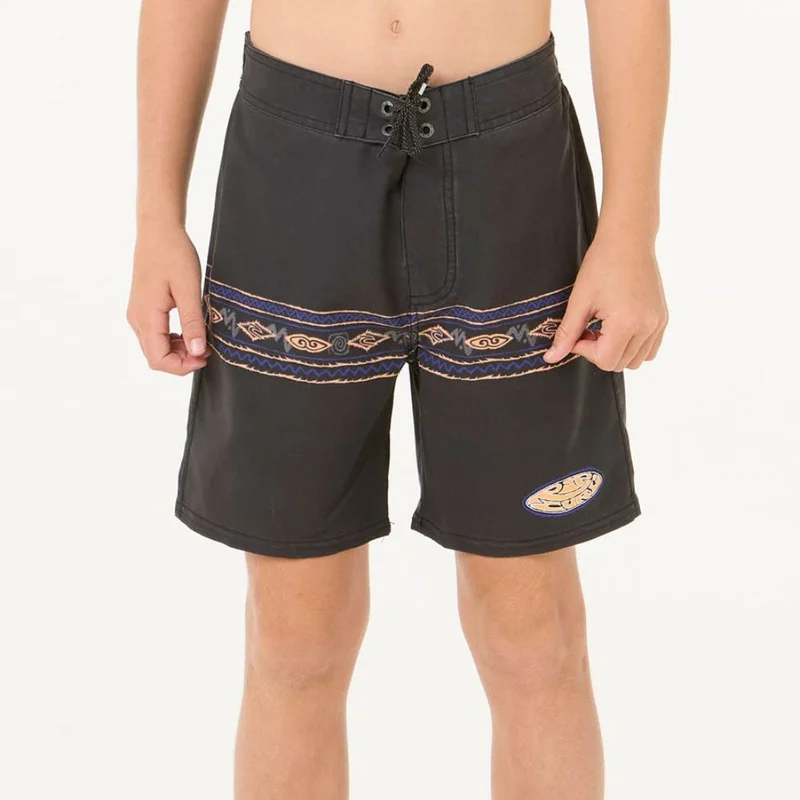 RIP CURL Mirage Raw Energy Geo Boardshorts - Kids