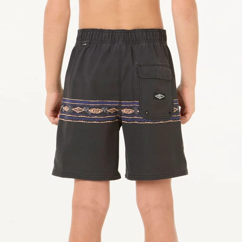 RIP CURL Mirage Raw Energy Geo Boardshorts - Kids