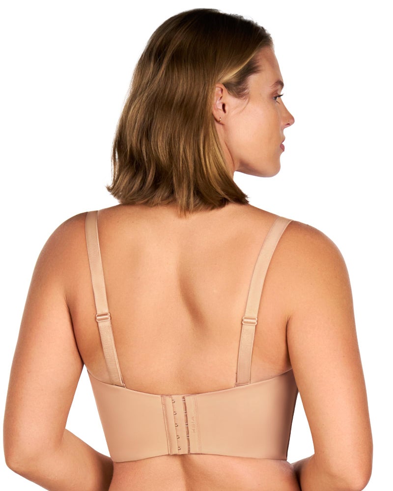 HSIA Longline Strapless Bra for Women, Anti-Slip Support Corset for Large Bust Convertible Bustier Bandeau for Big Breasts - Image 5
