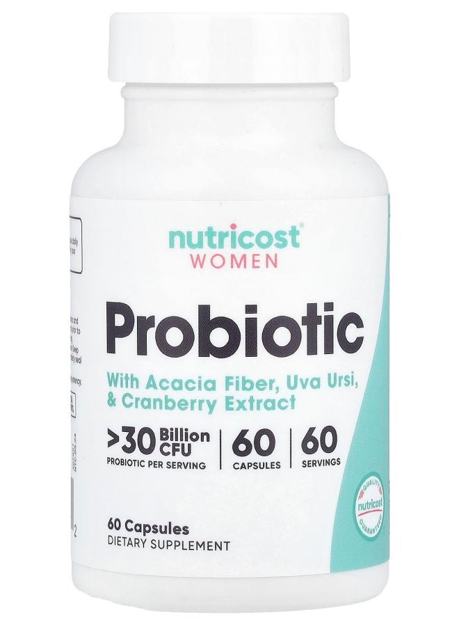 Nutricost Women Probiotic >30 Billion CFU 60 Capsules - Image 1