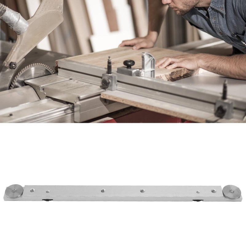 Aluminum Alloy Miter Slide Bar Gauge Rod Jig Attachment For Table Saw Cutting Guide - Image 3