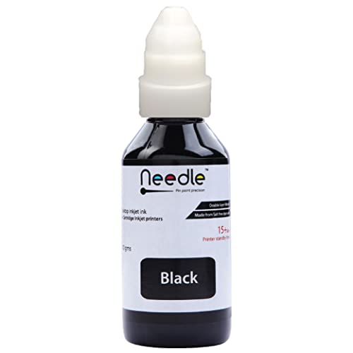 needle ; Pin point precision Needle 100gms GI790 Compatible Refill Ink | Made in India | for Canon Pixma G1000 G1010 G2000 G2010 G3000 G3010 G4000 G4010 G4085 - Printers (Black) - Image 1