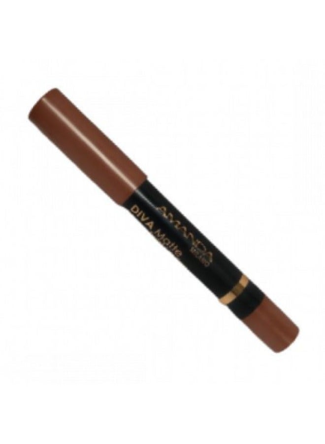 Amanda Diva Twist Matte Lipstick - No.3 - Image 3