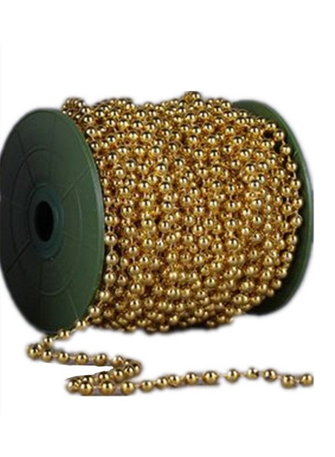 Ltvystore 82Feet/25Meter Roll Gold Pearl String Party Garland Wedding Centerpieces Bridal Bouquet Crafts Decoration - Image 2