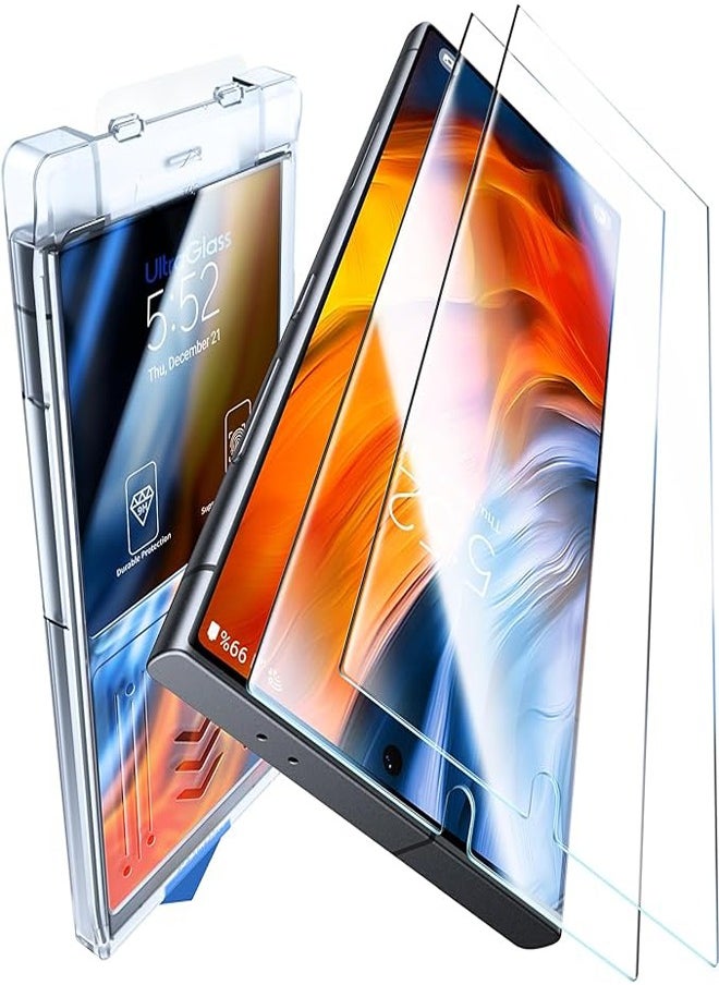 General UNBREAK TOP 9H+ Samsung Galaxy S24 Ultra Screen Protector [Military Grade Shatterproof & Longest Durable] Screen Protector S24 Ultra Tempered Glass  [100% Fingerprint Unlock]  - Image 1