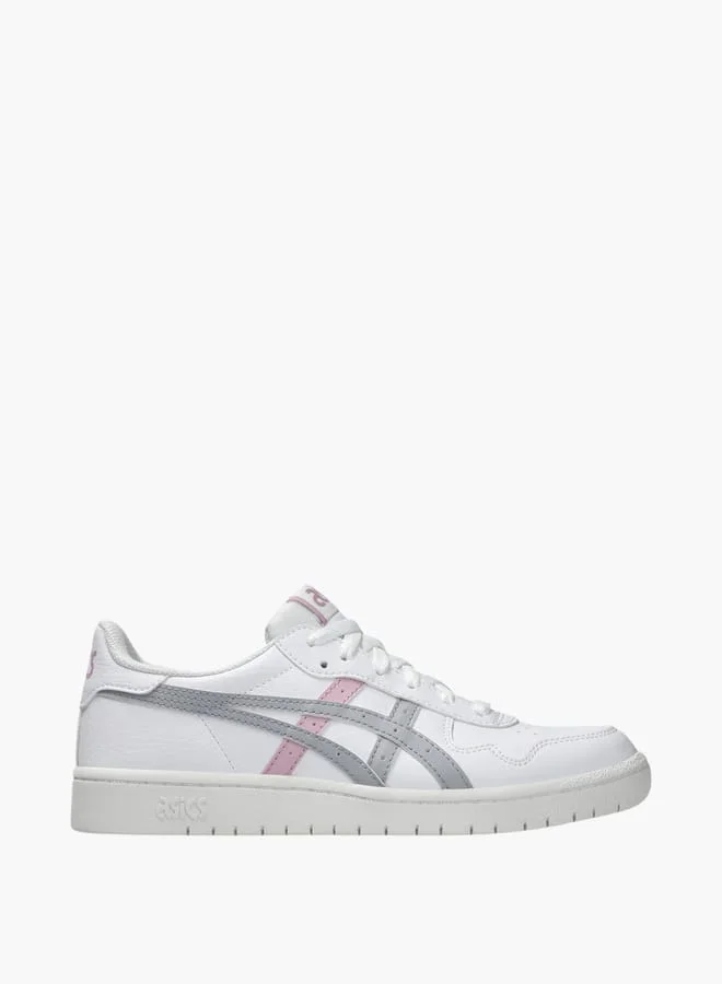 اسيكس Women's Panelled Sports Shoes With Lace-Up Closure - Japan S