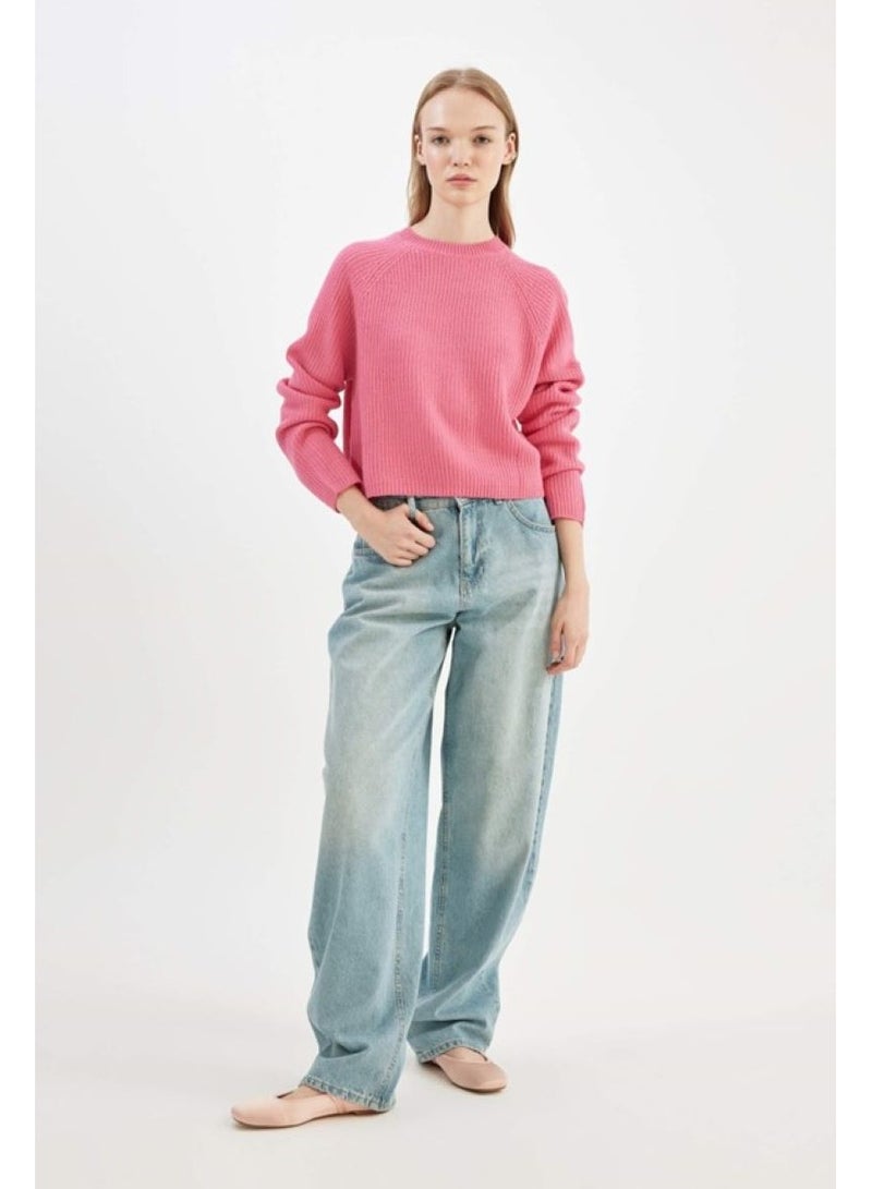 DeFacto Regular Fit Crew Neck Sweater - Image 4
