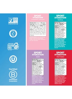 Nuun Sport Electrolyte Tablets with Magnesium, Calcium, Potassium, Chloride & Sodium, Gluten Free & Vegan, Mixed Flavors, 4 Pack (40 Servings Total)  - Image 5