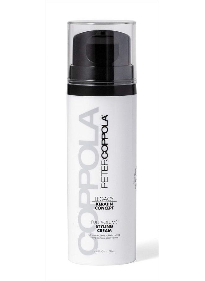 Peter Coppola - Peter Coppola Full Volume Styling Cream - Volumizing Lightweight Blow Dry Cream for Thickening, Adding Volume and Styling All Hair Types, 4.4oz - Image 1