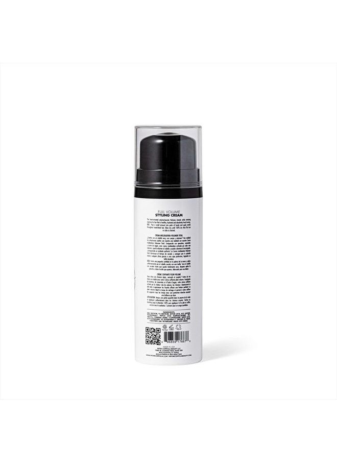 Peter Coppola - Peter Coppola Full Volume Styling Cream - Volumizing Lightweight Blow Dry Cream for Thickening, Adding Volume and Styling All Hair Types, 4.4oz - Image 1