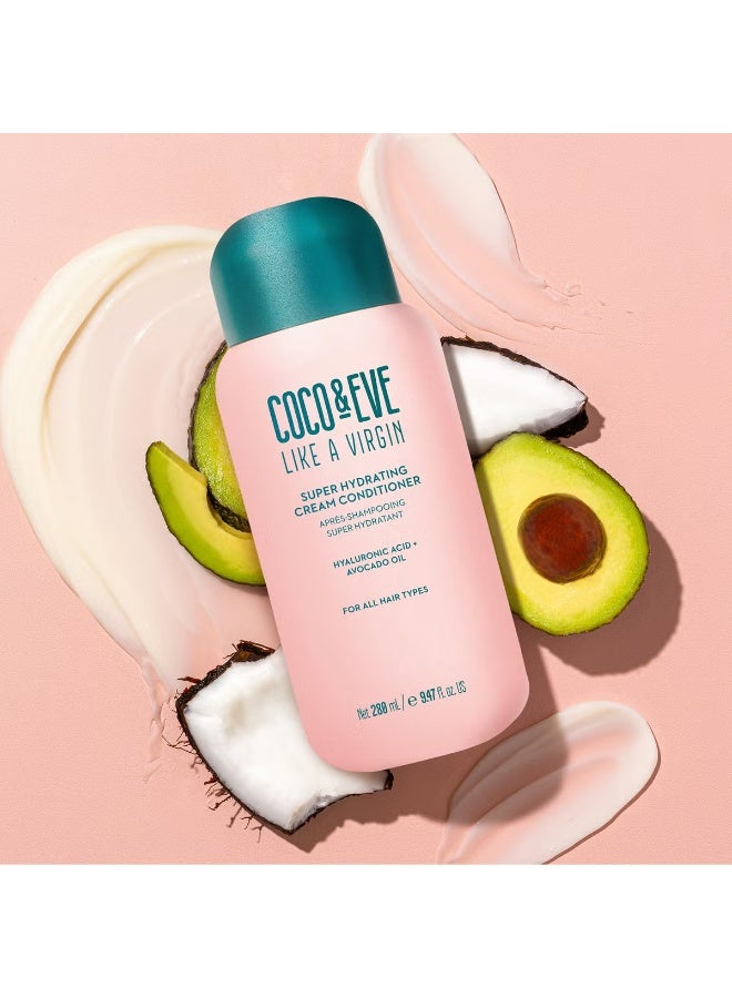 Coco & Eve Super Hydrating Cream Conditioner 280ml - Image 3