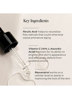 DIME Beauty Hyper Glow Serum, 15% Vitamin C Face Serum For Brightening Dull Skin, Dark Spot Corrector Serum, 1 Oz / 30 Ml  - Image 2