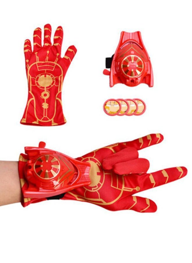 Generic - Iron Man Launcher Gloves, Iron Man Role Play Toy, Hero Launcher Wrist Toy Set, Super Hero Shooter Game for Kids,  Iron Man Launcher Wrist Toys for Costume Cosplay, Birthday Gifts, Lawn Games - Image 1