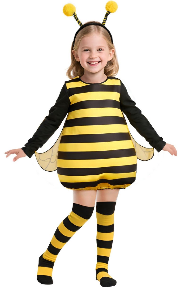 HOMELEX Bumble Bee Costume for Girls Funny Animal Halloween Kids Costumes - Image 3