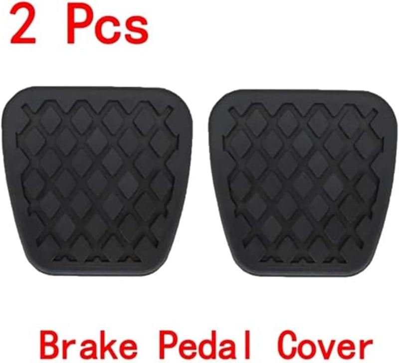 QASULER Brake and Clutch Pedal Pad Set - Image 5