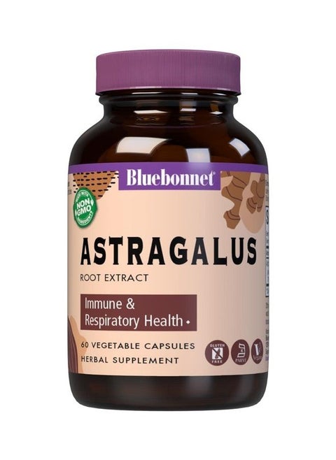 BlueBonnet Astragalus Root Extract Supplement, 60 Count