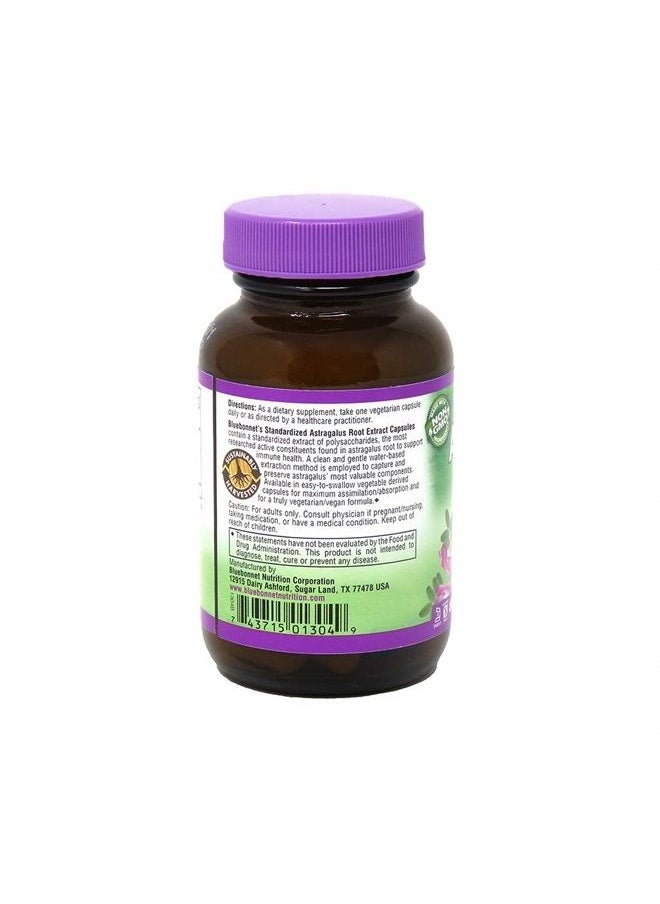 Bluebonnet - BlueBonnet Astragalus Root Extract Supplement, 60 Count - Image 1