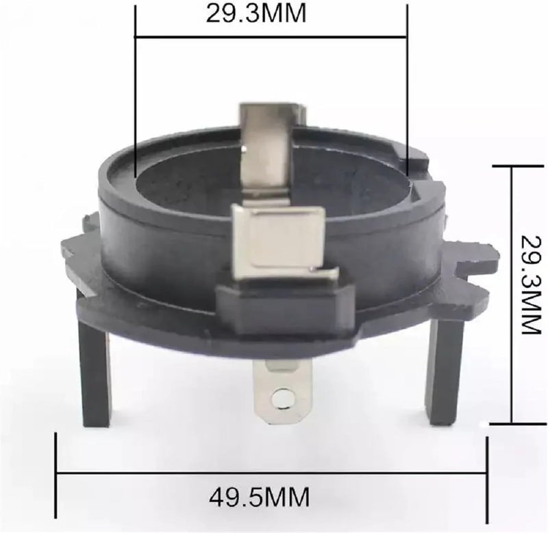 Wivplex H7 LED Headlight Retainer Clips - 2 Pack - Image 2