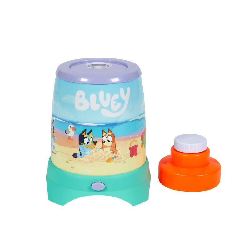 Little Kids BLUEY Cyclone NO Spill Bubble Machine  Bluey Toy for Baby Toddlers and Kids  Includes Non Toxic Bubble Solution