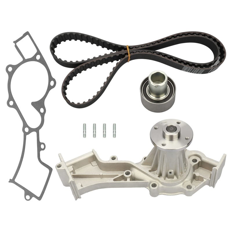 BRTEC Engine Timing Belt Kit with Water Pump Compatible for 19992004 for Nissan Frontier for 19962000 Pathfinder for 20002004 Xterra for 19972000 Infiniti QX4 33L