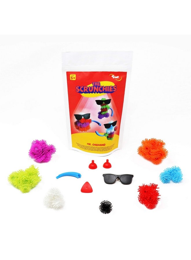 Toiing Scrunchies Mr Onehand | Innovative Construction & Building Set | DIY Monster Kits | Art & Craft Kit for Kids Age 5 Years and Above | Fun Return Gift - Image 2