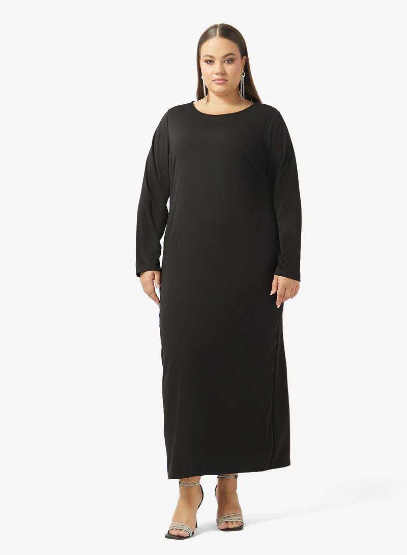 Khizana  Plus Size Dress Set With Shimmer Bolero for Women | Best Price UAE
