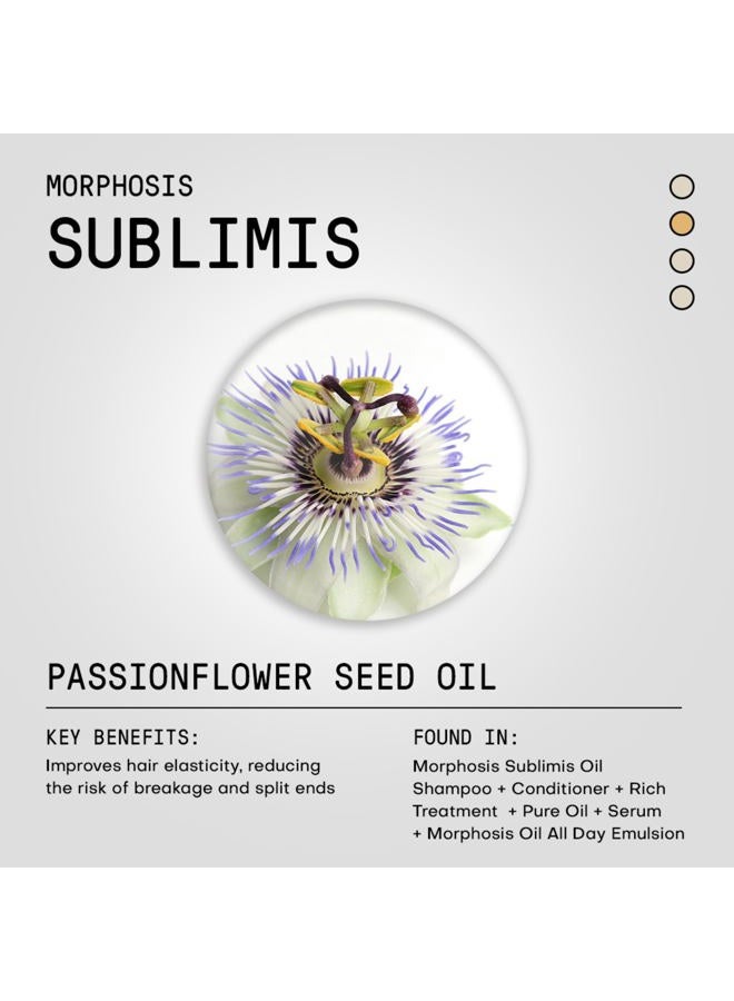 FRAMESI Morphosis Sublimis Oil All Day Hair Emulsion, 5.1 fl oz, Leave In Conditioner - Image 4