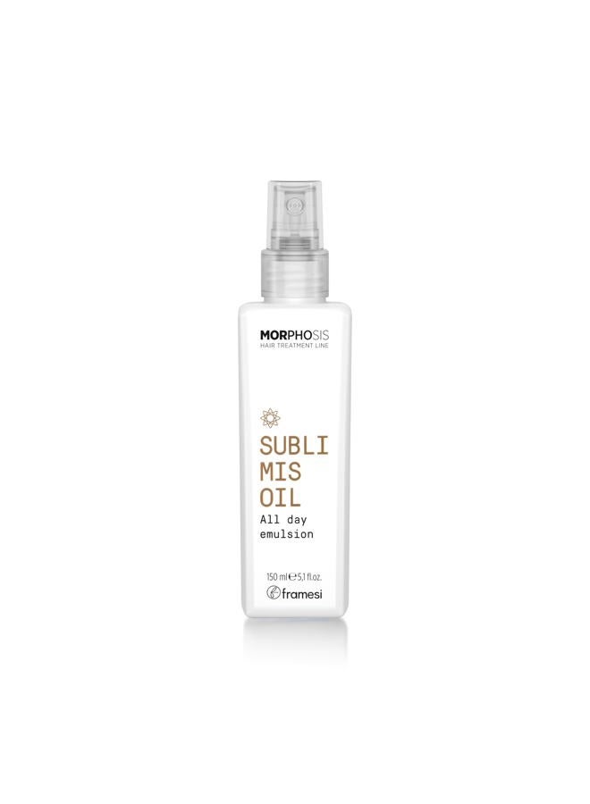 FRAMESI Morphosis Sublimis Oil All Day Hair Emulsion, 5.1 fl oz, Leave In Conditioner - Image 1