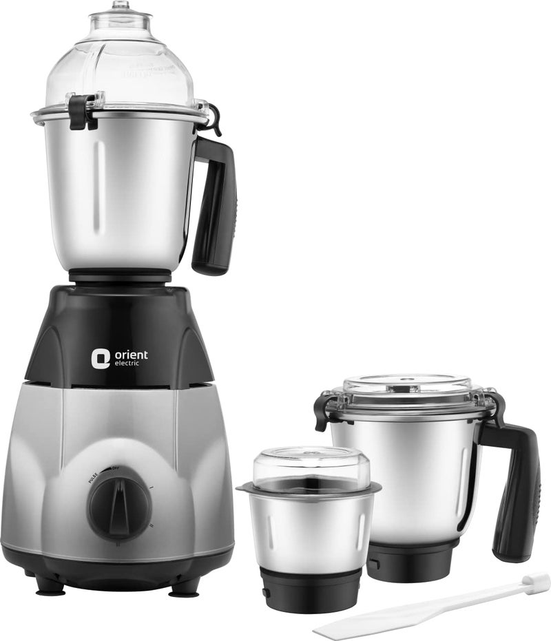 Orient Electric Chefspecial 1200W 3 jar Mixer Grinder (MGCS120G3/Black & Silver) - Image 5