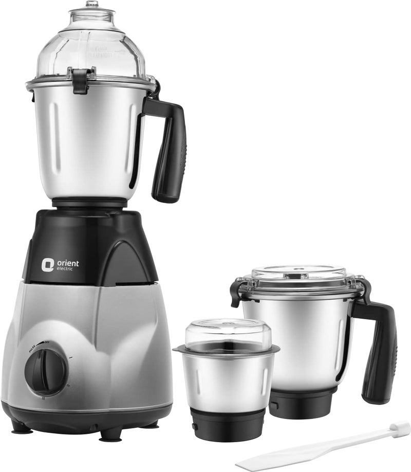 Orient Electric Chefspecial 1200W 3 jar Mixer Grinder (MGCS120G3/Black & Silver) - Image 2