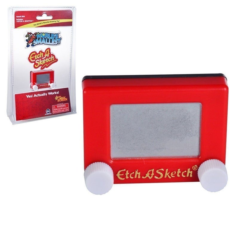 Worlds Smallest World's Smallest Etch a Sketch Red - Image 1