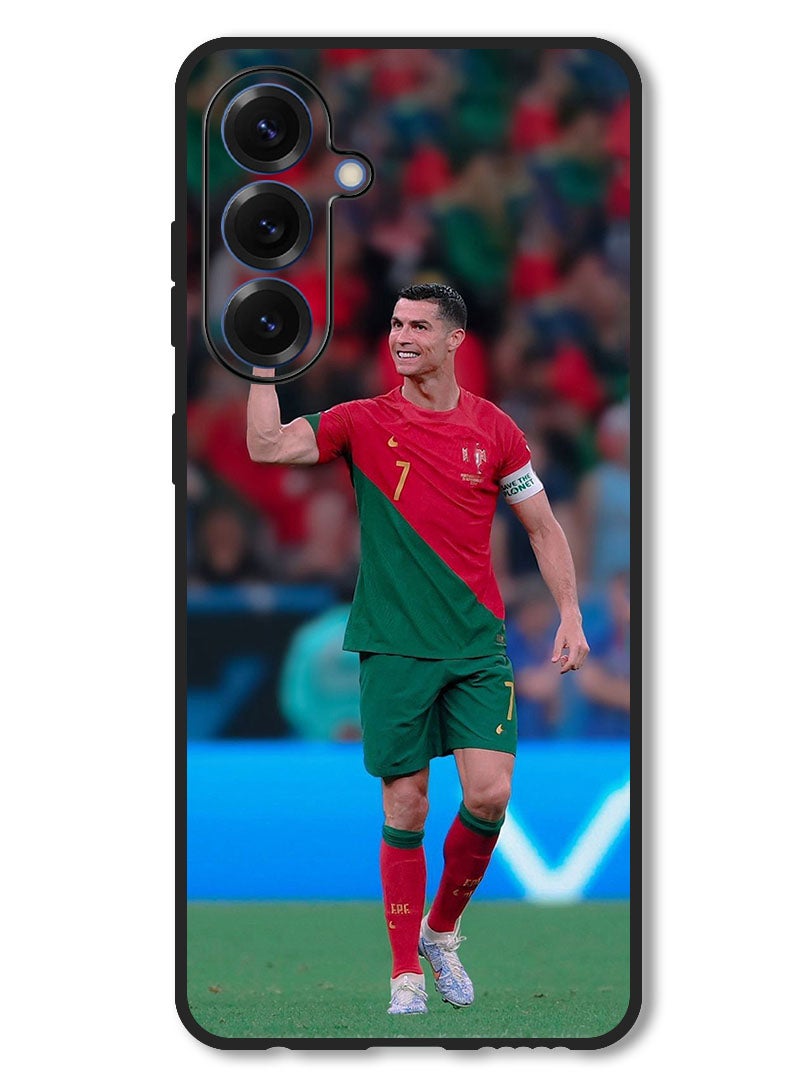 Theodor Case Compatible with Samsung Galaxy A26 Protection Shockproof Bumper Cover Ronaldo (7) - Image 1