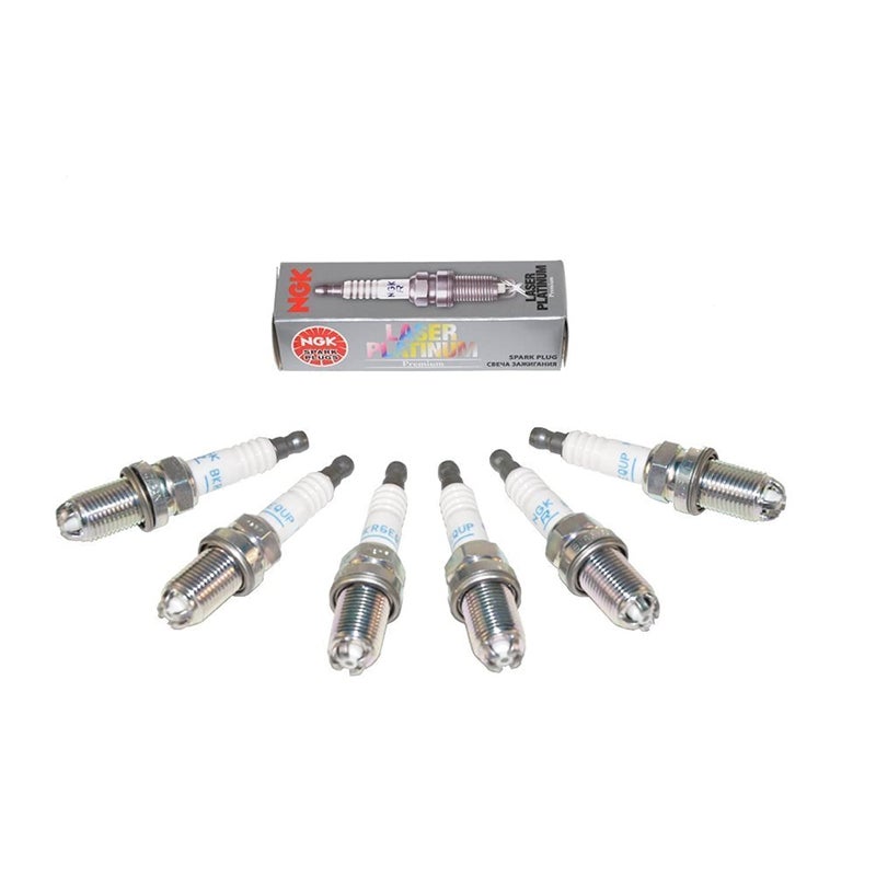 مجموعة شمعات الإشعال من بي إم دبليو ليزر بلاتينيوم NGK OEM 3199 6 قطع