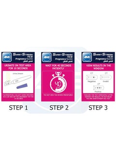 AME Smart Stream Pregnancy Test Kit, Stream Type ,Results in 40 seconds  - Image 2