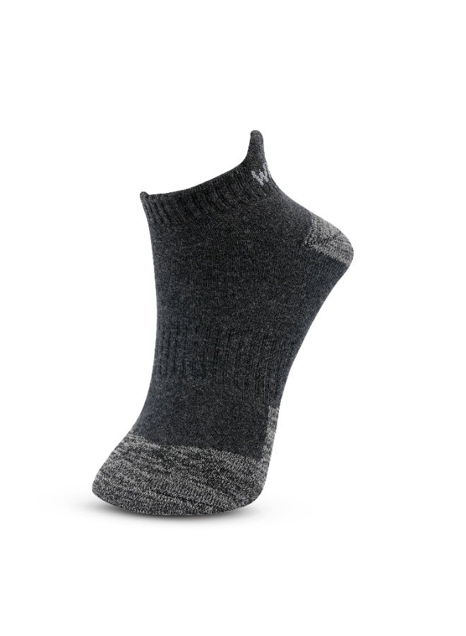 White Leaf 3 Pack Full-Terry Low-Cut Socks Mens Sneaker Socks - Image 5