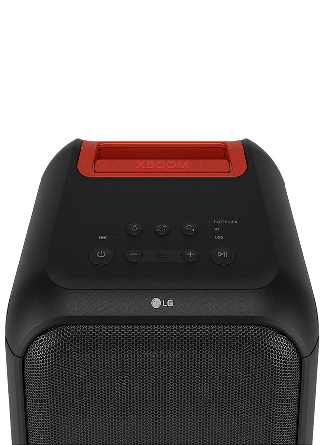 LG XBOOM XL7T Party Speaker, Booming Base, Party Lighting, USB - XL7T Black - Image 4