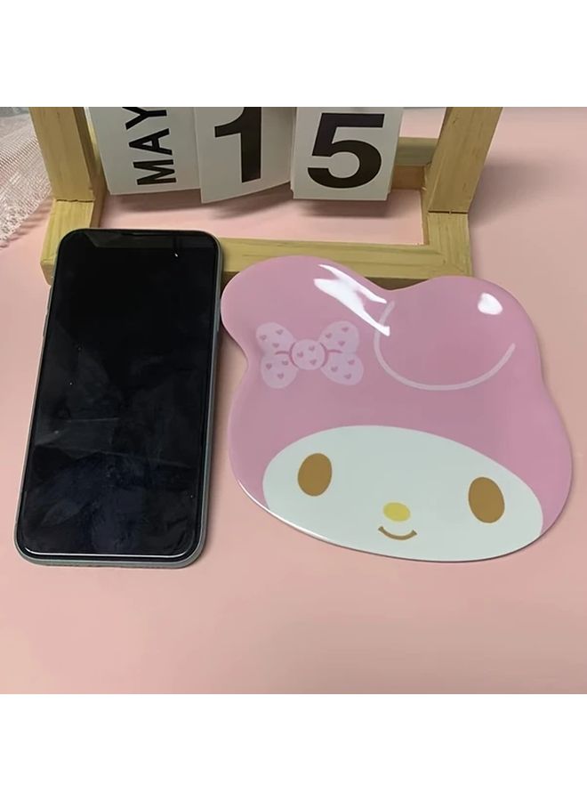 Hello Kitty Frog Color Plastic Plates Rust Resistant Dinnerware Snack Trays Gift Set - Image 4