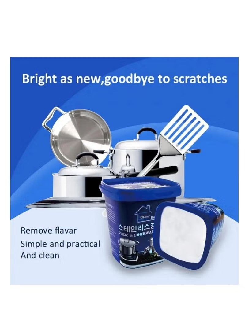 Cleaner Beauty Multi-purpose cleaning paste for removing stains and rust, restoring shine to stainless steel appliances  - Image 2