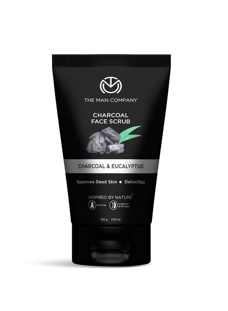 The Man Company Charcoal Face Scrub 100g