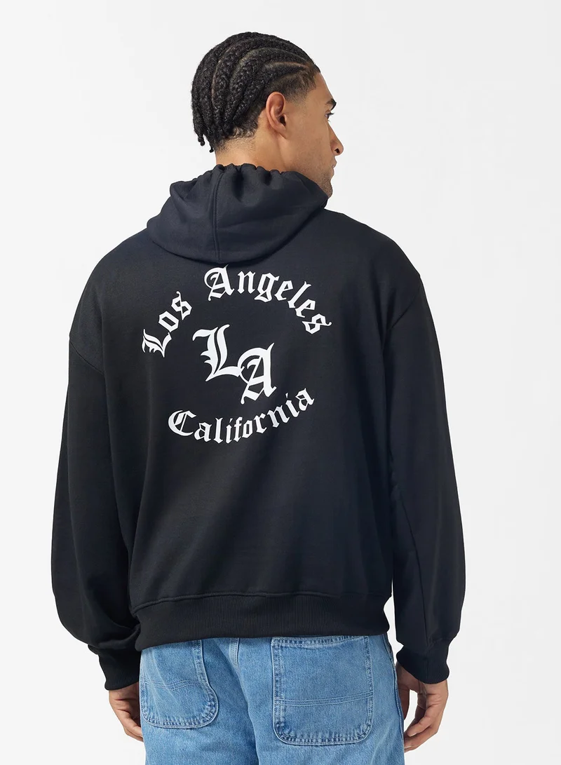 Back Graphic Hoodie