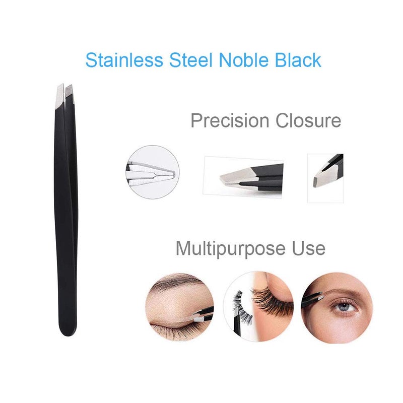 Summer Lemon Eyebrow Razor, 5-in-1 Eyebrow Kit, Professional Eyebrow Grooming Set, Eyebrow Trimmer Set for Women and Men, Including Brow Razors Trimmer, Brush, Eyebrow Scissors, Slant Tweezers - Image 5