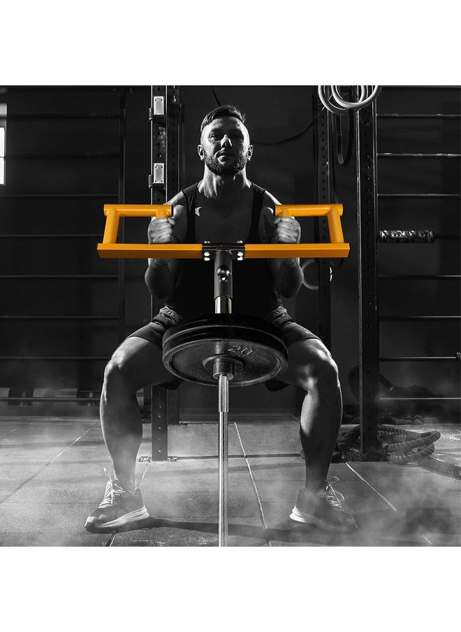 HAMZA - Viking Press, Landmine Handle Attachment for 2-Inch Olympic Barbell – 3 Hand Grip Positions - Support Home Gym for Deadlift, Squat Workout, Increased Versatility - Image 1