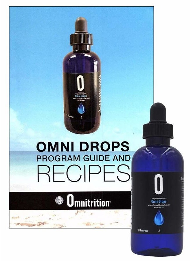 Omnitrition Omni Drop Program Bundle of 3 Products - the "Get Started Package" Includes Omni Drops Diet Drops with Vitamin B12 - 4 Ounce Bottle with Program Guide, Omni IV with Glucosamine, OmniTrim Nite Lite  - Image 2