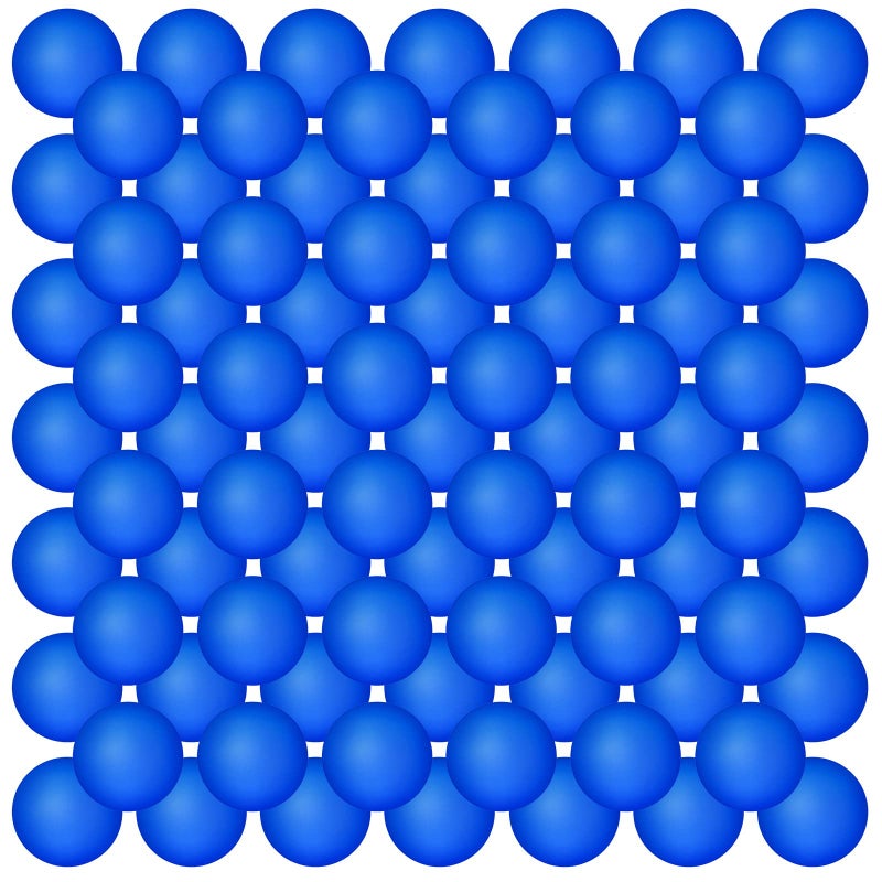 Hanaive 100 Pack Table Tennis Balls Multi Colored 40mm Plastic Balls Bulk Washable Small Game for Carnival Pool Games Party Decoration Pet ToyDark Blue - Image 2