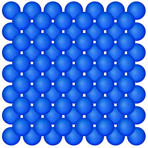 Hanaive 100 Pack Table Tennis Balls Multi Colored 40mm Plastic Balls Bulk Washable Small Game for Carnival Pool Games Party Decoration Pet ToyDark Blue - Image 1