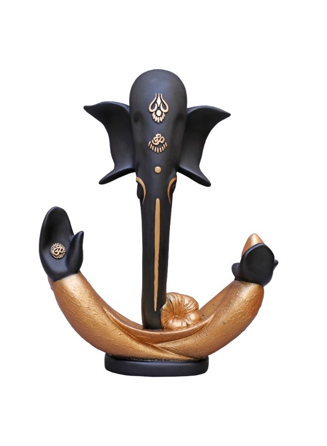 معنى المنزل هارموني غانيشا - الأسود والذهبي - Image 1