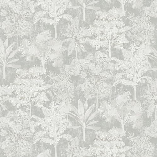 Toduso Grey Wallpaper Peel and Stick Removable Contact Paper Wall Paper Modern Gray and White Wallpaper for Bedroom Bathroom Cabinets Self Adhesive Vinyl 173 x 1968 - Image 1