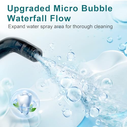 Nicefeel Cordless Water Dental Flosser – 300ML BPA-Free Portable Oral Irrigator, 3 Cleaning Modes, Fast Charge, IPX7 Waterproof for Teeth, Gums & Tonsil Stones – Home & Travel Use - Image 3